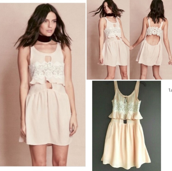 For Love‎ & Lemons Sienna Keyhole Dress - Picture 1 of 4